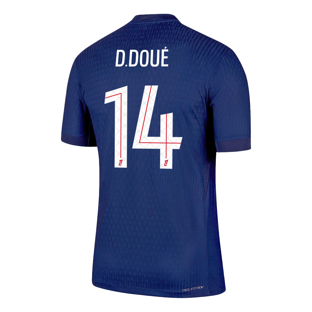PSG D.DOUÉ #14 Domácí fotbalový dres 2025/26 – verze pro hráče