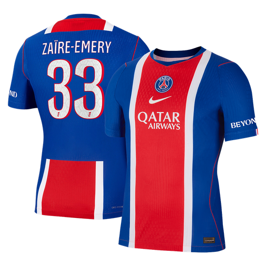 PSG ZAÏRE-EMERY #33 Domov Fotbalový dres 2026/27 - verze pro hráče