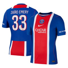 PSG ZAÏRE-EMERY #33 Domov Fotbalový dres 2026/27 - verze pro hráče