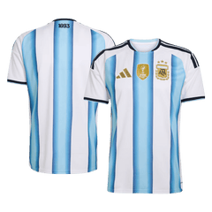 Pánské Argentina Domov World Cup Fotbalový dres (Jersey+Shorts) Kit 2026