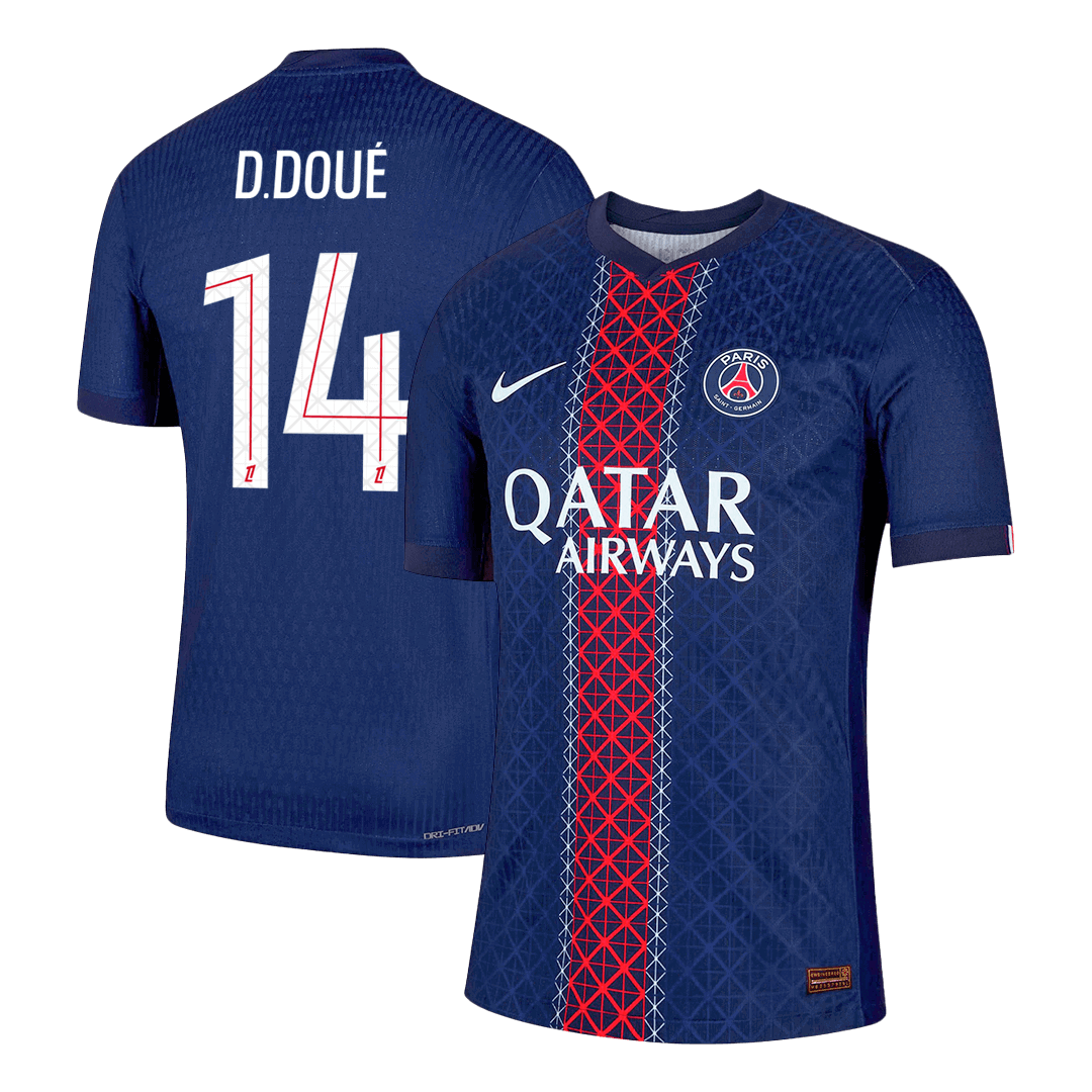 PSG D.DOUÉ #14 Domácí fotbalový dres 2025/26 – verze pro hráče