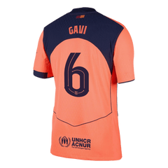 Barcelona GAVI #6 Třetí pryč Fotbalový dres 2025/26 - verze pro hráče - UCL