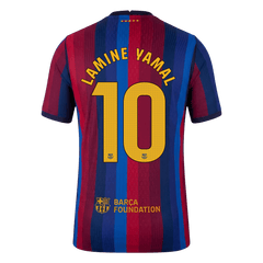Barcelona LAMINE YAMAL #10 Domov Fotbalový dres 2026/27 - verze pro hráče