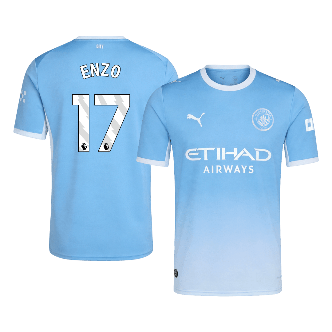 Pánské Manchester City ENZO #17 Domov Fotbalový dres 2026/27