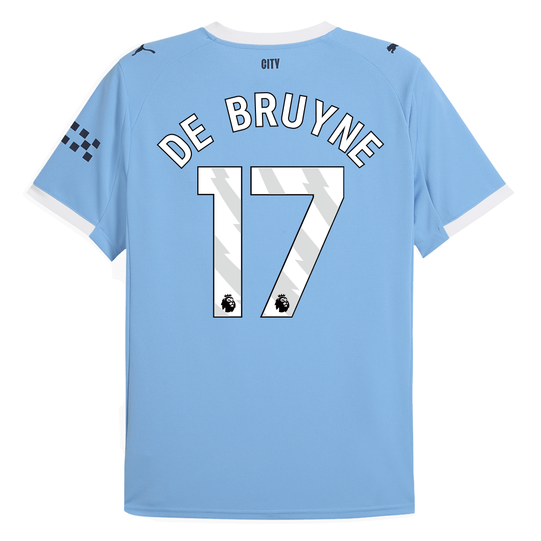 Pánský fotbalový dres Manchester City DE BRUYNE č. 7 pro domácí fotbal 2025/26