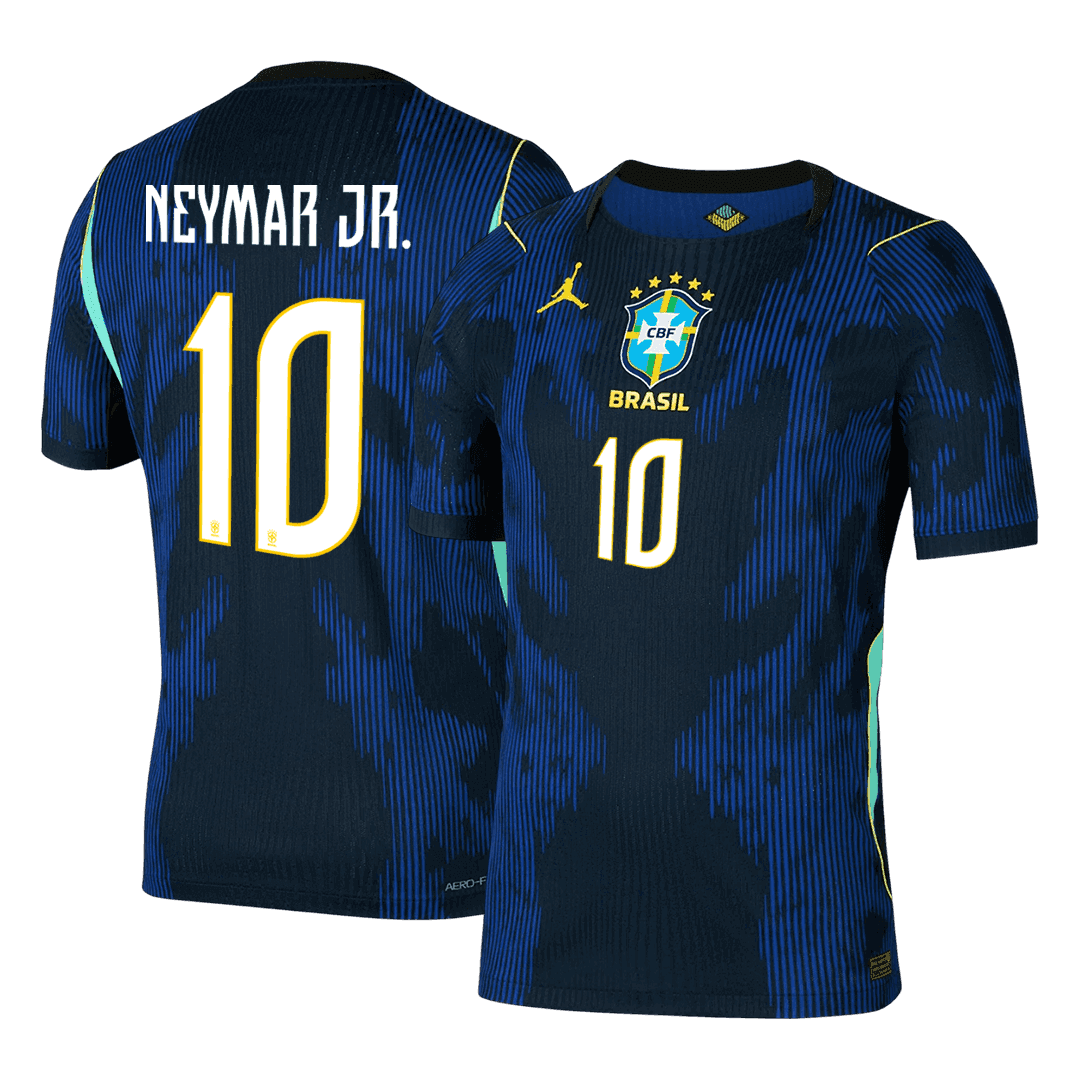 Brazil NEYMAR JR. #10 Pryč Fotbalový dres Mistrovství světa 2026 - verze pro hráče