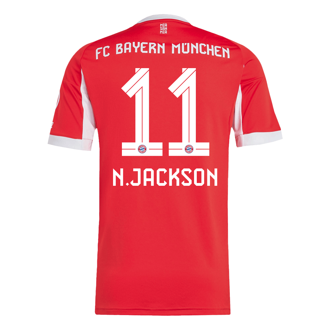 Pánské Bayern Munich N.JACKSON #11 Domov Fotbalový dres 2025/26