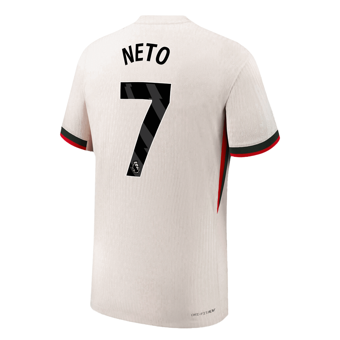 Chelsea NETO #7 Pryč Fotbalový dres 2025/26 - verze pro hráče