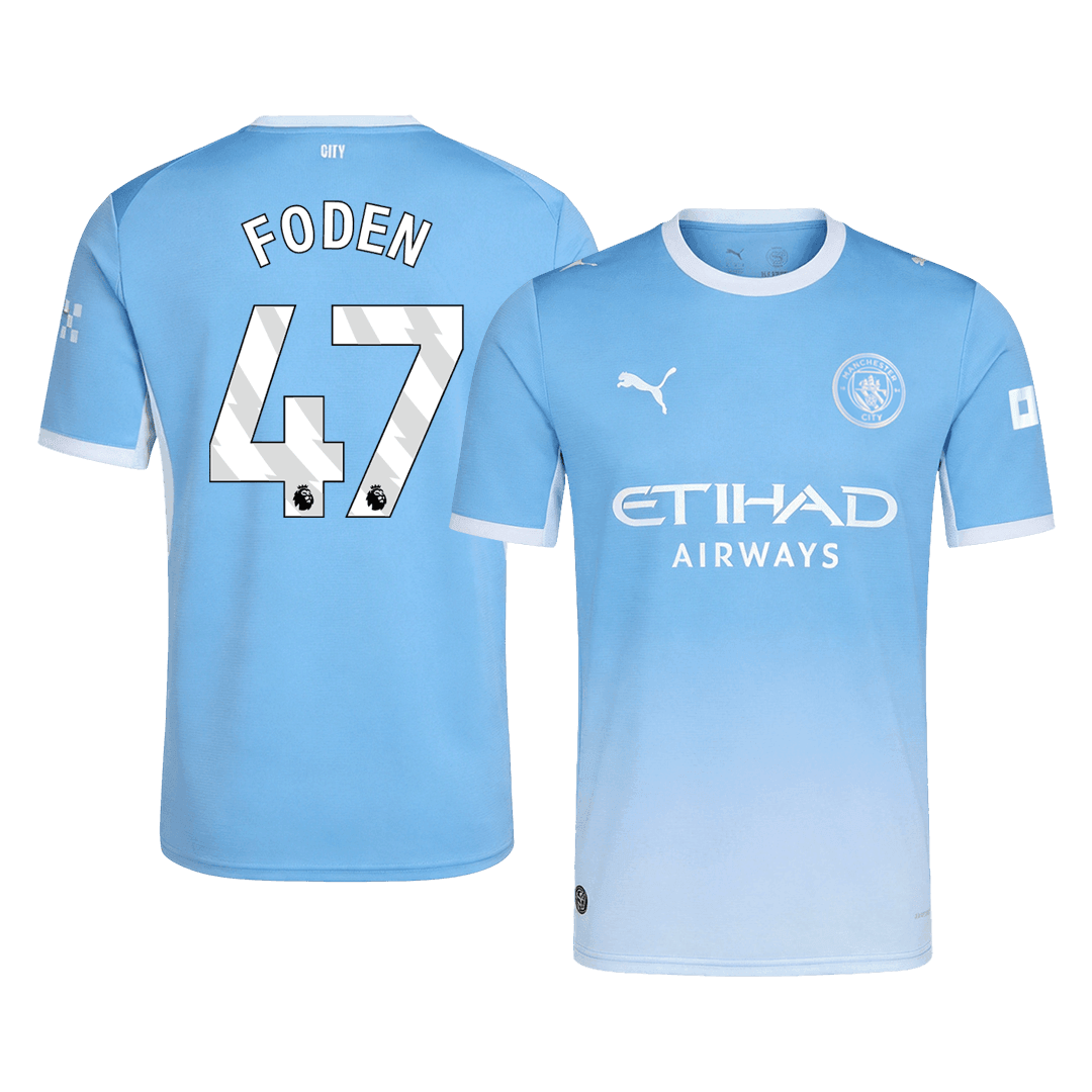 Pánské Manchester City FODEN #47 Domov Fotbalový dres 2026/27