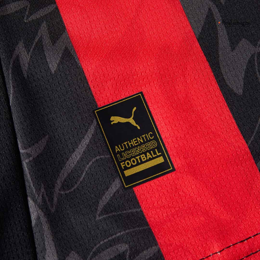 AC Milan men's home jersey set (jersey+shorts) 2025/26