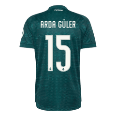 Real Madrid ARDA GÜLER #15 Pryč Fotbalový dres 2026/27 - verze pro hráče