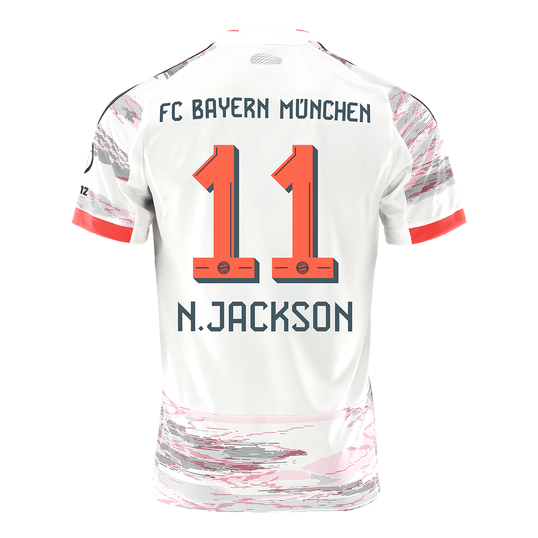Pánské Bayern Munich N.JACKSON #11 Pryč Fotbalový dres 2025/26
