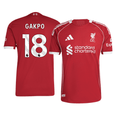 Liverpool GAKPO #18 Domov Fotbalový dres 2025/26 - verze pro hráče