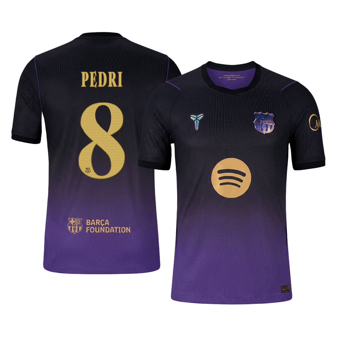 Barcelona PEDRI #8 Pryč Fotbalový dres 2026/27 - verze pro hráče - UCL