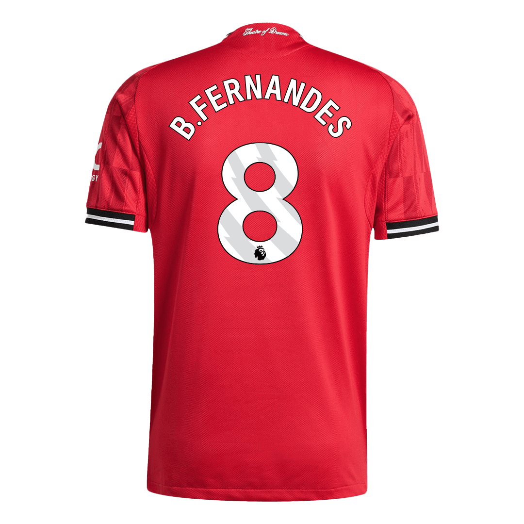 Manchester United B.FERNANDES #8 Domácí Fotbalový dres 2025/26 – verze pro hráče
