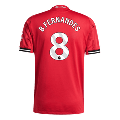 Manchester United B.FERNANDES #8 Domácí Fotbalový dres 2025/26 – verze pro hráče