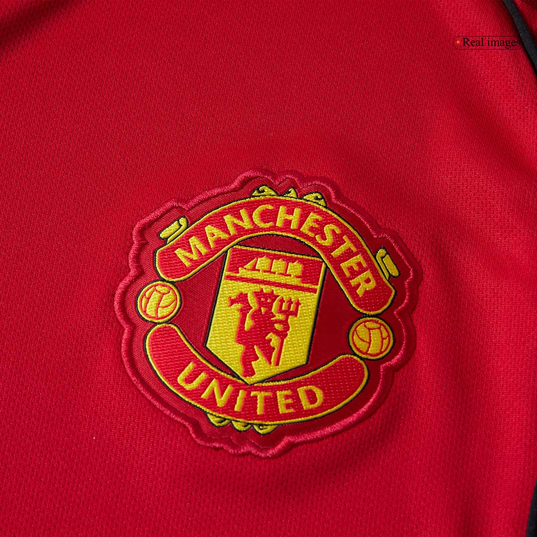 Pánský fotbalový dres Manchester United Domácí s dlouhým rukávem 2025/26