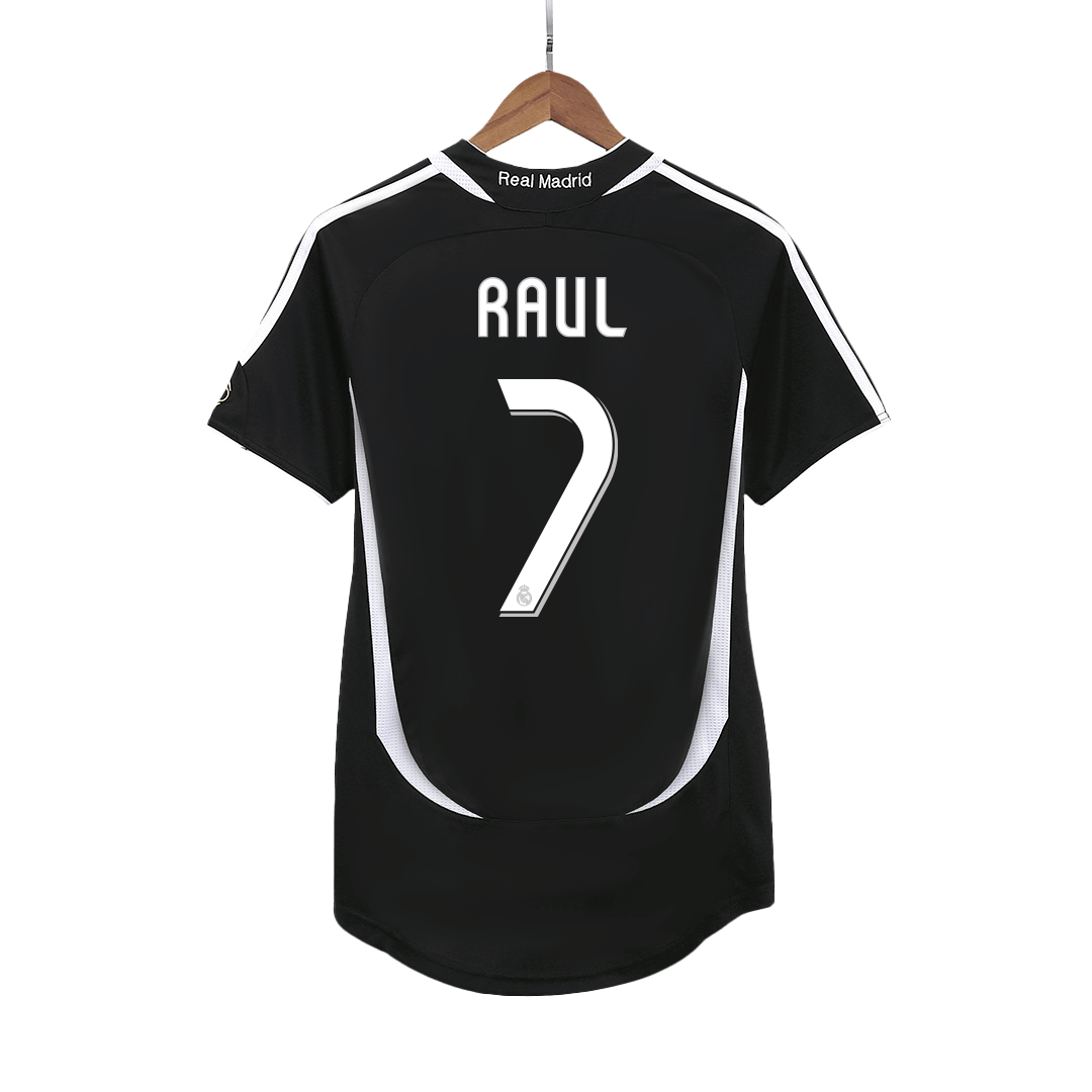 Real Madrid RAUL #7 venkovní retro fotbalový dres 2006/07