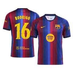 Pánské Barcelona RODRIGO #16 Domov Fotbalový dres 2026/27 - UCL