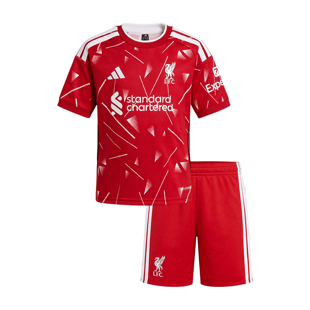 Děti Liverpool Domov Fotbalový dres Kit(dres + šortky) 2026/27