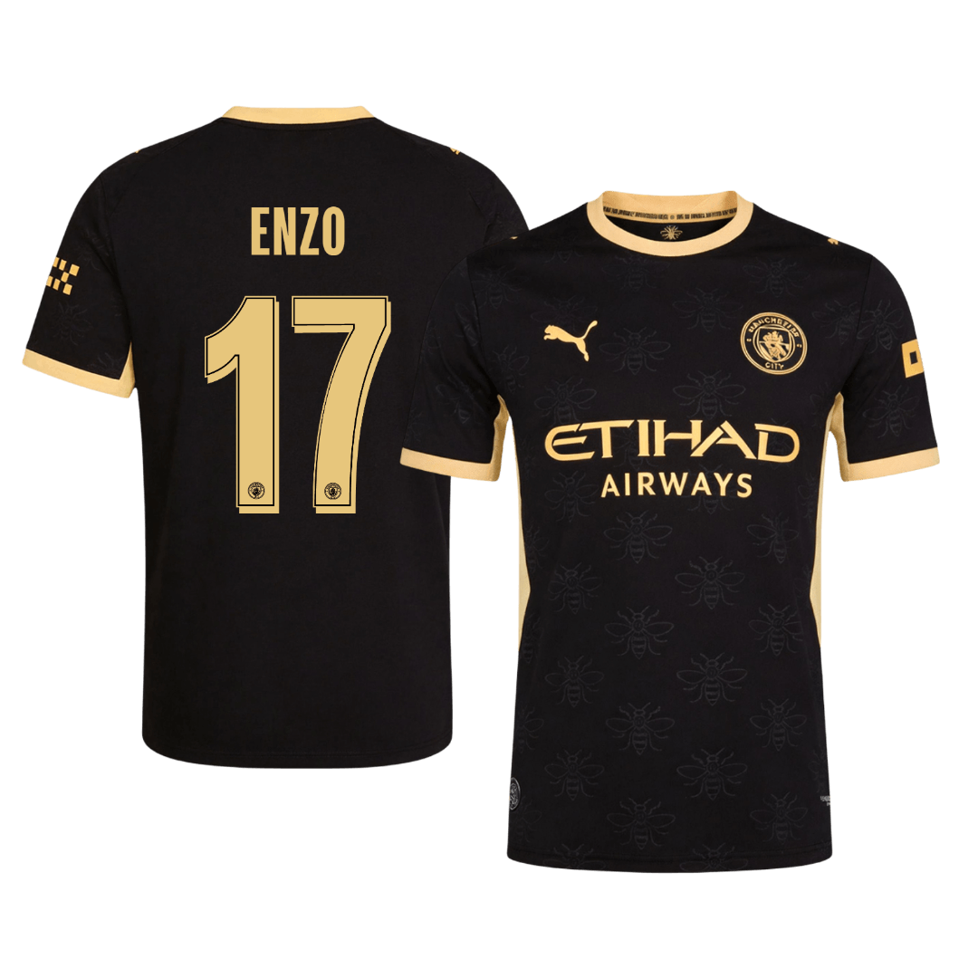 Manchester City ENZO #17 Pryč Fotbalový dres 2026/27 - verze pro hráče - UCL
