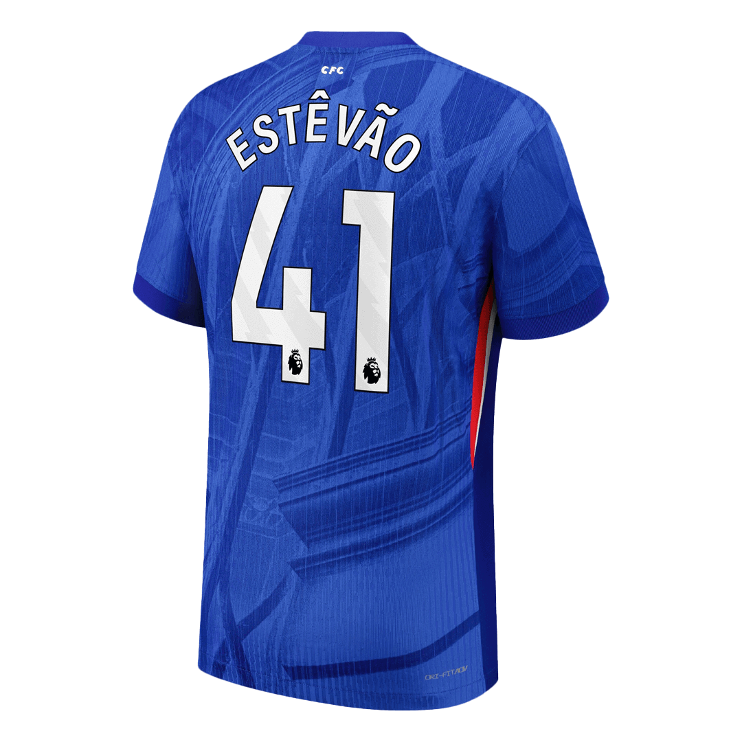 Chelsea ESTÊVÃO #41 Domov Fotbalový dres 2025/26 - verze pro hráče