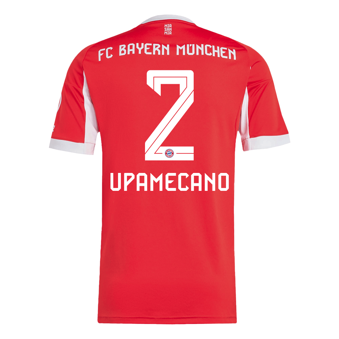 Pánské Bayern Munich UPAMECANO #2 Domov Fotbalový dres 2025/26