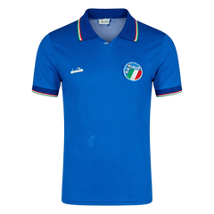 Italy Domov Retro fotbalový dres 1990