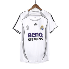 Real Madrid SERGIO RAMOS #4 Domácí Retro fotbalový dres 2006/07