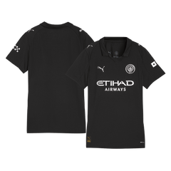 Dámské Manchester City Pryč Fotbalový dres 2025/26