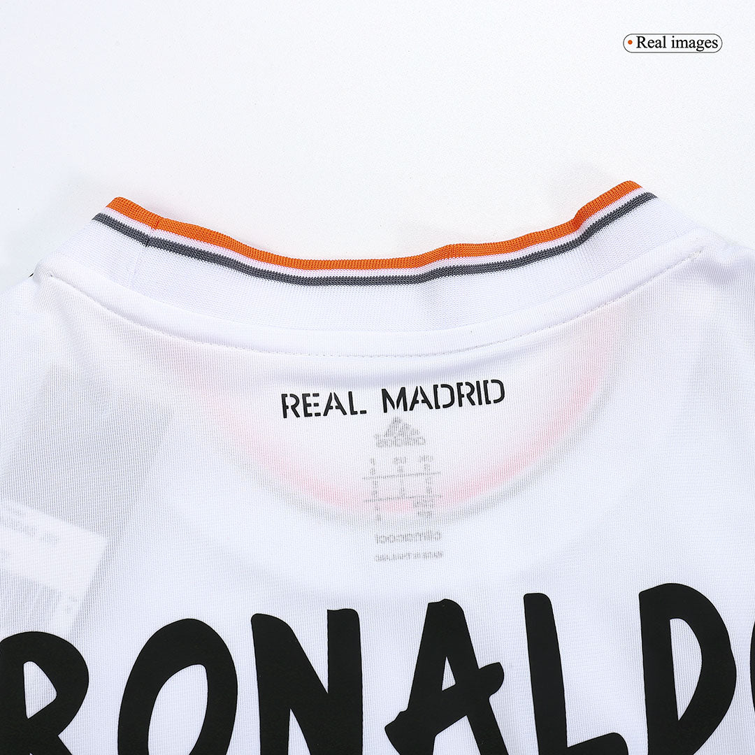 Real Madrid RONALDO #7 Home Retro Football Jersey 2013/14