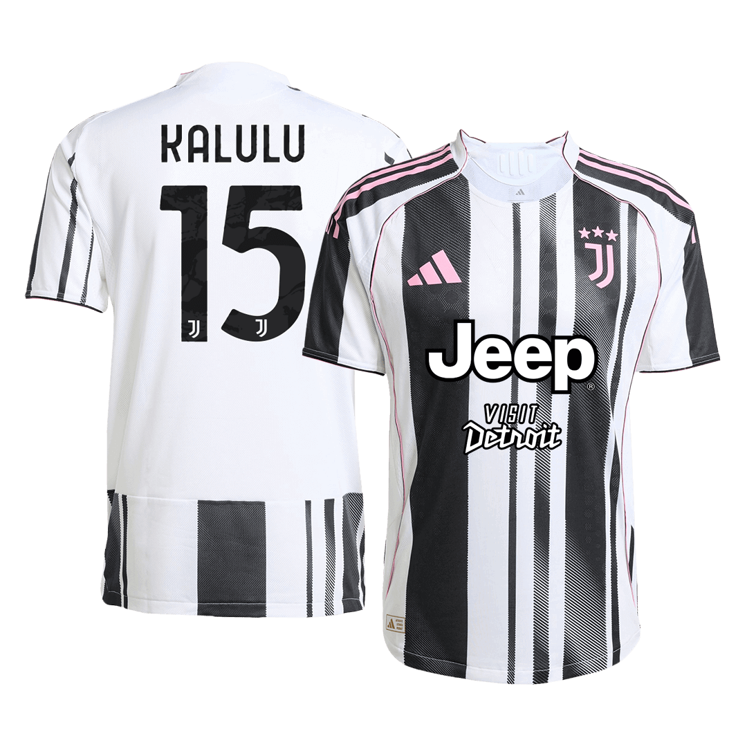 Juventus KALULU #15 Domov Fotbalový dres 2025/26 - verze pro hráče