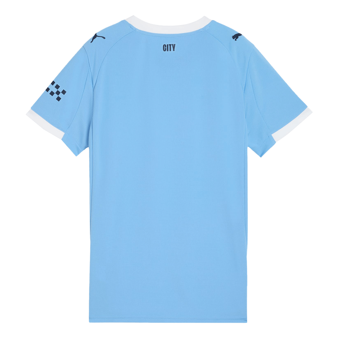 Dámský domácí fotbalový dres Manchester City 2025/26