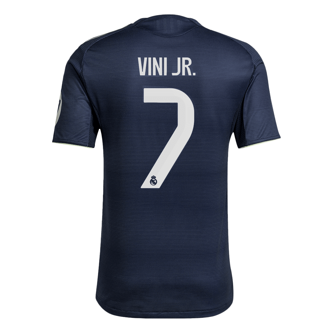 Real Madrid VINI JR. #7 Venkovní fotbalový dres 2025/26 – verze pro hráče
