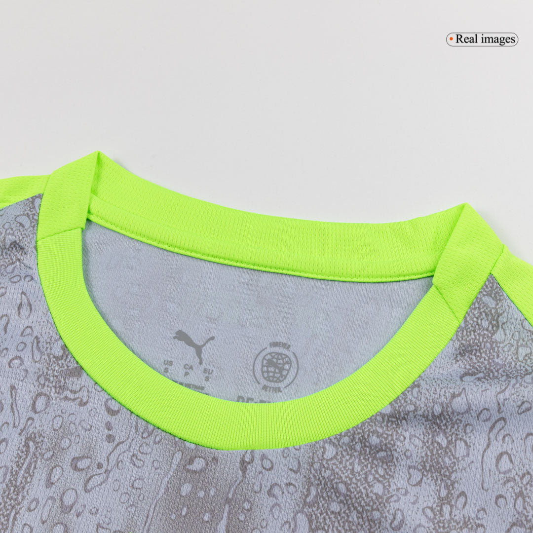 Pánské Manchester City Třetí pryč Fotbalový dres (Jersey+Shorts) Kit 2025/26