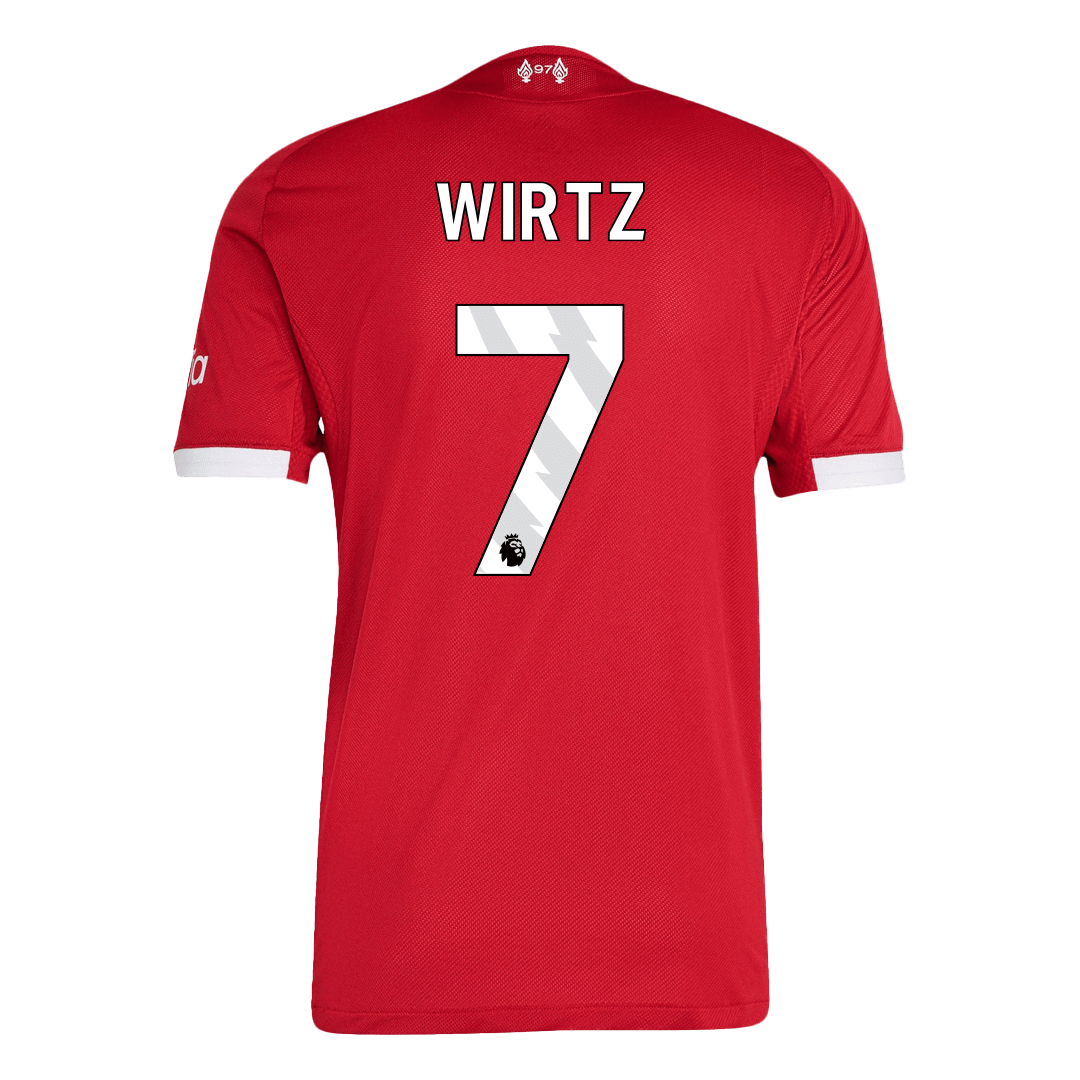 Liverpool WIRTZ #7 Domácí Fotbalový dres 2025/26 – verze pro hráče