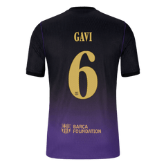 Barcelona GAVI #6 Pryč Fotbalový dres 2026/27 - verze pro hráče - UCL