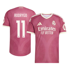 Real Madrid RODRYGO #11 Třetí pryč Fotbalový dres 2026/27 - verze pro hráče