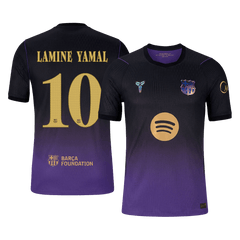 Barcelona LAMINE YAMAL #10 Pryč Fotbalový dres 2026/27 - verze pro hráče - UCL