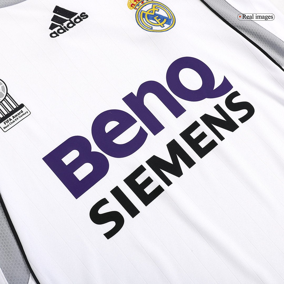 Real Madrid RAUL #7 Domácí Retro fotbalový dres 2006/07