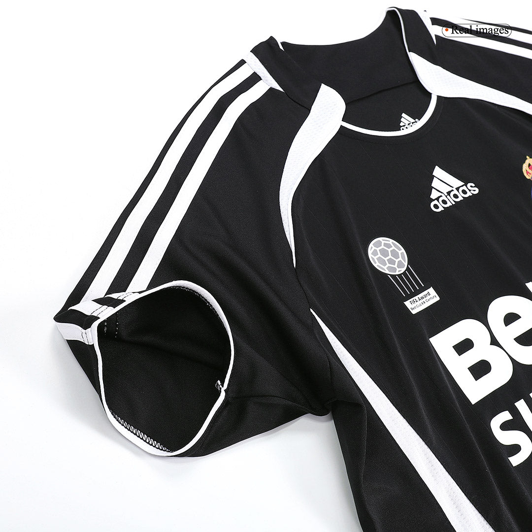 Real Madrid SERGIO RAMOS #4 venkovní retro fotbalový dres 2006/07