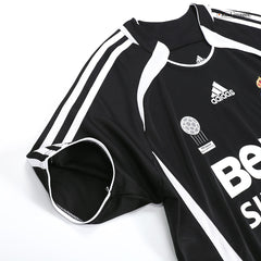 Real Madrid SERGIO RAMOS #4 venkovní retro fotbalový dres 2006/07