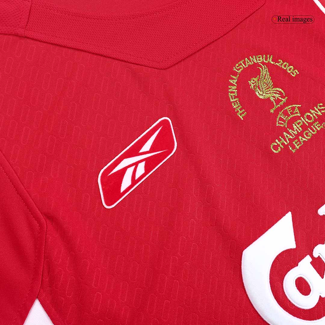 Retro fotbalový dres Liverpool 2005 - UCL