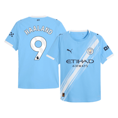 Manchester City HAALAND #9 Domácí Fotbalový dres 2025/26 – verze pro hráče