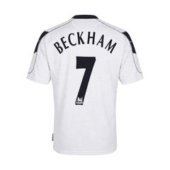Manchester United BECKHAM #7 Pryč Retro fotbalový dres 2000/01