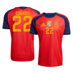 Spain CUBARSÍ #22 Domov Fotbalový dres Mistrovství světa 2026 Champion Edition - verze pro hráče