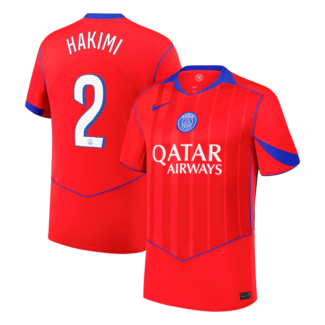 Pánské PSG HAKIMI #2 Třetí pryč Fotbalový dres 2025/26