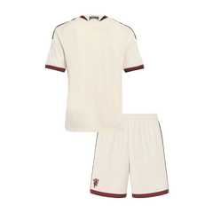Děti Manchester United Třetí pryč Fotbalový dres Kit(dres + šortky) 2026/27