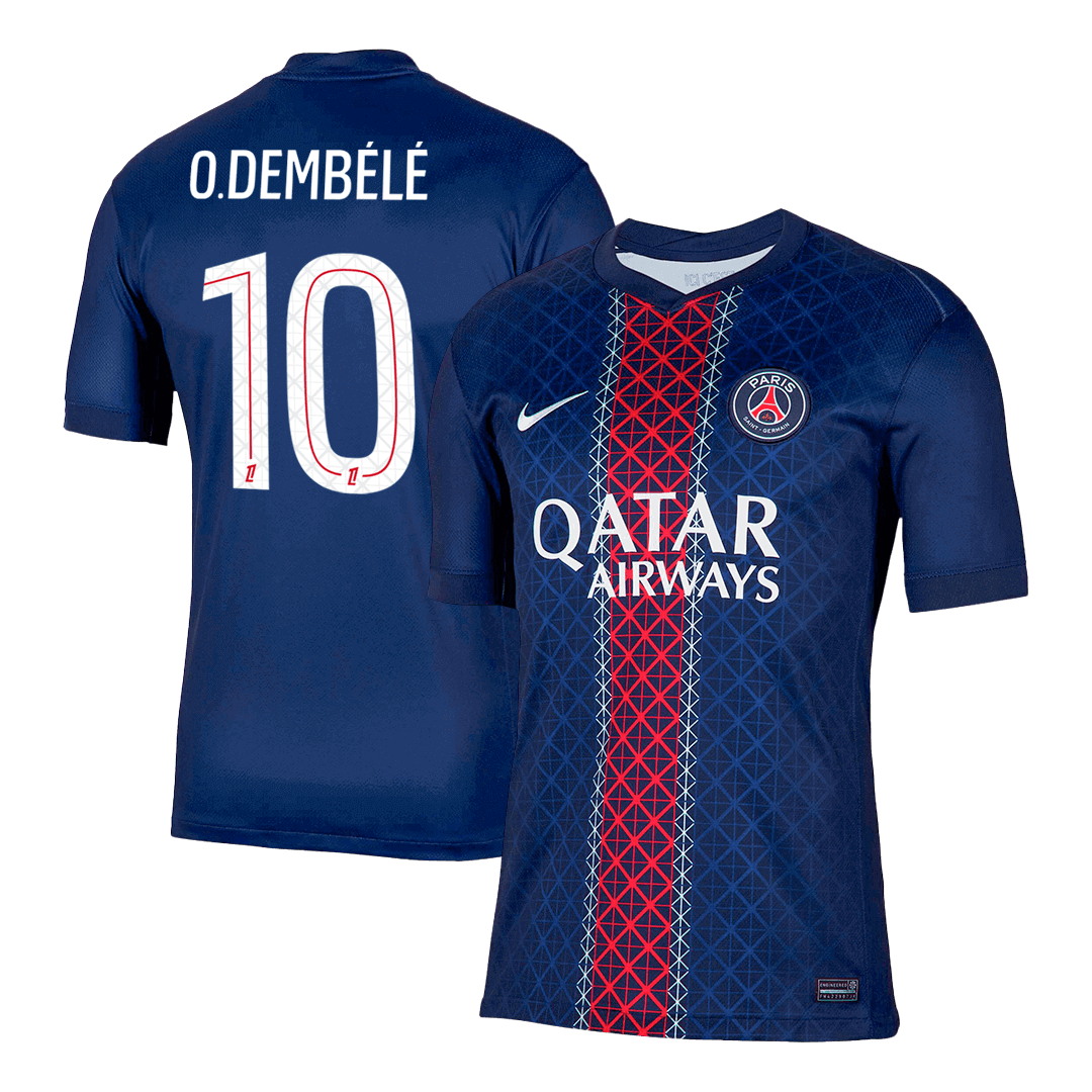 Pánský fotbalový dres PSG O.DEMBÉLÉ #10 Domácí 2025/26