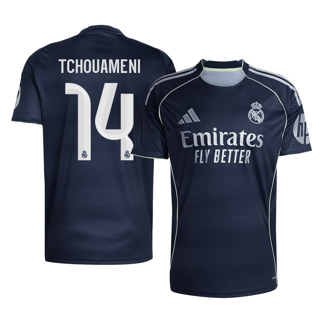 Pánské Real Madrid TCHOUAMENI #14 Pryč Fotbalový dres 2025/26